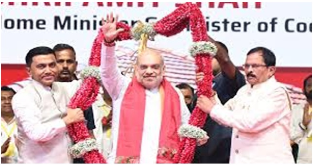 Goa’s ‘Mhaje Ghar Yojana’ and development projects worth ₹2,452 crore launched by Amit Shah