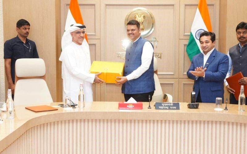 A MoU has been signed Maharashtra government and the Abu Dhabi Ports Group and the Investment Resource & Presidential Office of Abu Dhabi