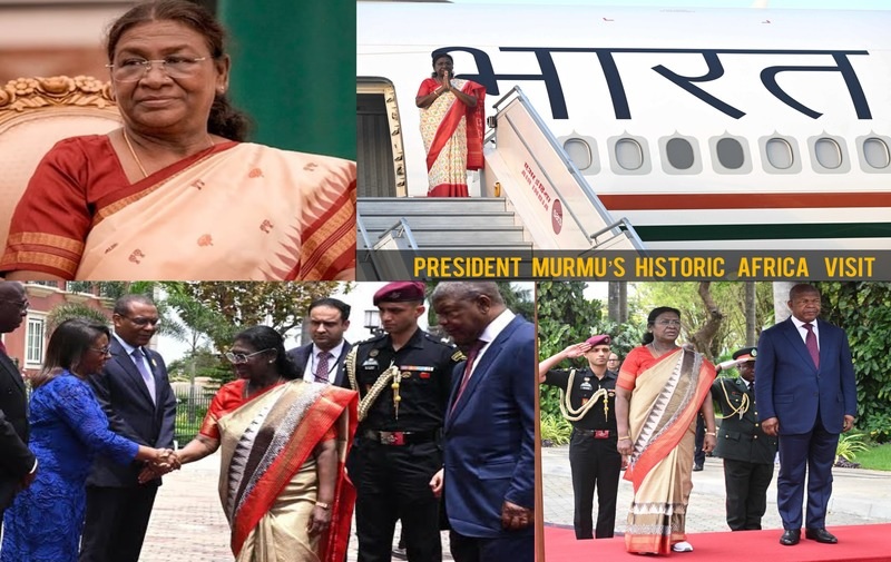 President Droupadi Murmu’s Visit to Angola: The First-Ever Visit by an Indian