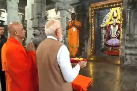 Inauguration of Guru Bhairavaikya Temple in Mandya, Karnataka