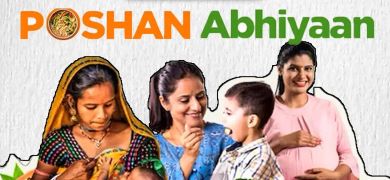 Government of India launched POSHAN Abhiyaan, aiming to improve nutritional outcomes for women and children through a comprehensive and convergence-based approach