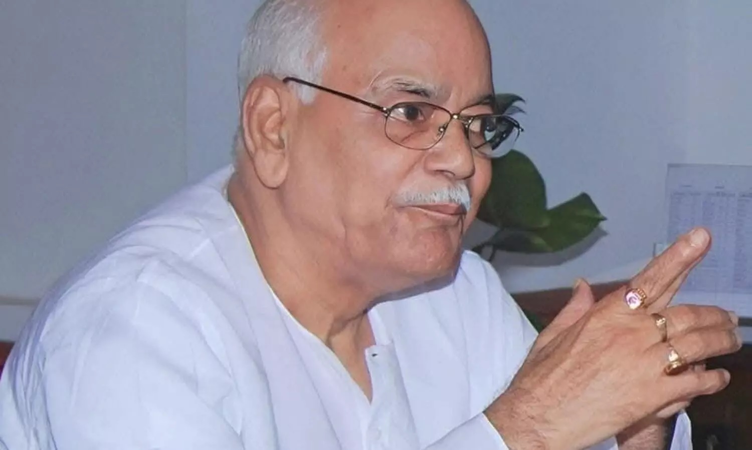 Veteran BJP leader and former Union Minister of State Kabindra Purkayastha die