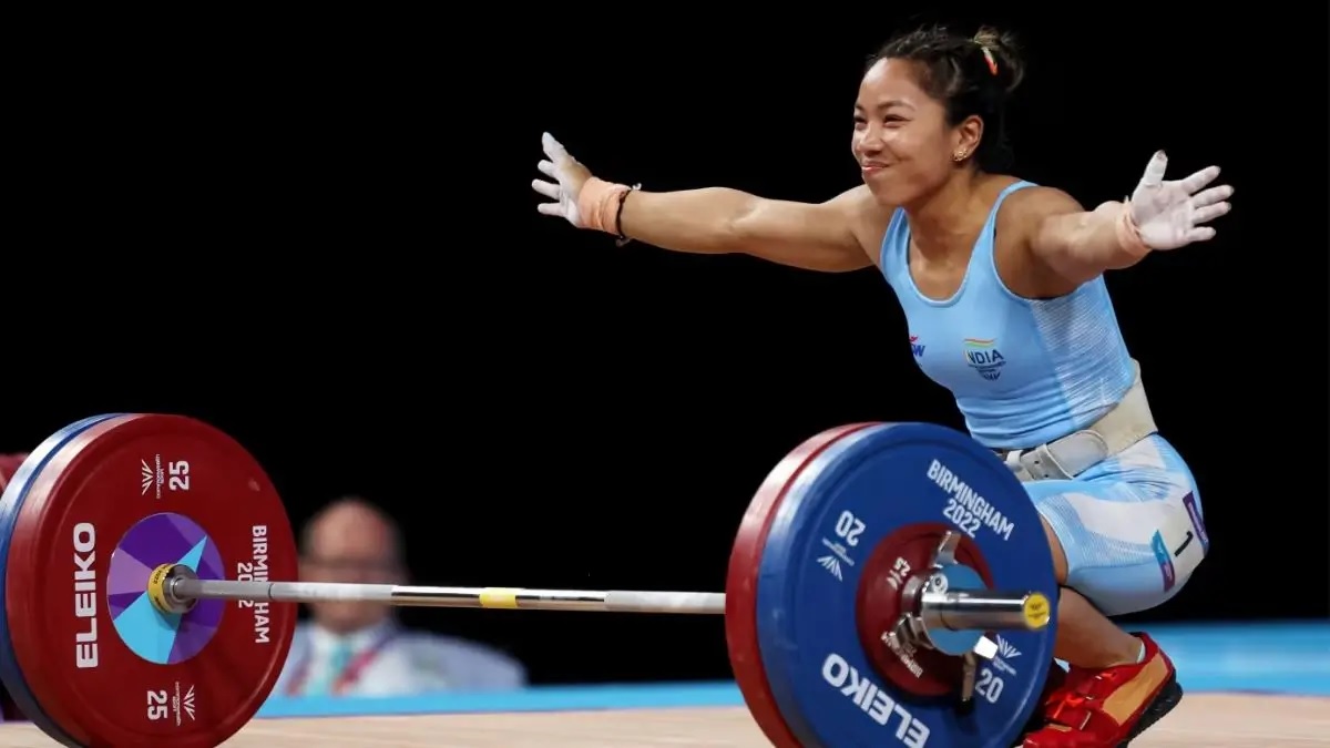 India's weightlifter Mirabai Chanu won the silver medal in the women’s 48kg category at the World Championships in Førde, Norway