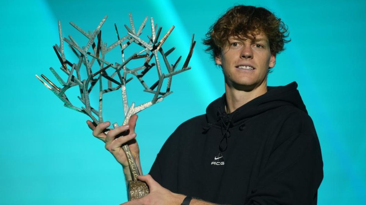 Jannik Sinner won the Paris Masters title and regained the world No. 1 ranking